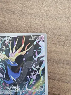 Pokemon TCG Xerneas Illustration Rare Full Art Holo 091/086 Chaos Rising NM - Image 3