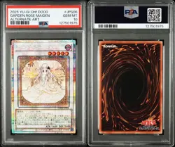 YuGiOh PSA 10 Garden Rose Maiden Prismatic Alt Art Plus One Japan Card - Image 3