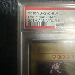 YuGiOh PSA 10 Black Magician Stainless Steel 20th Anniversary Japan Card - Image 2