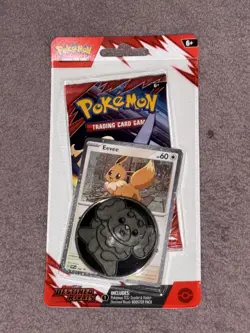 2 x Pokemon Destined Rivals Blister Packs - Eevee & Zarude Promo Cards - Image 2