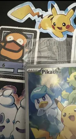 Pokemon Pikachu TCG SVP027 Promo Card Paldea Evolved - Image 2