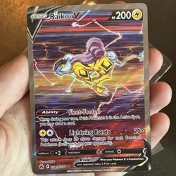 Raikou V GG41/GG70 Crown Zenith Galarian Gallery Holo Ultra Rare 200 HP Eng - Image 2