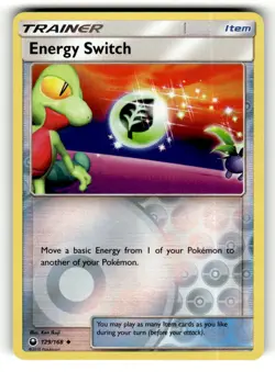 Energy Switch 129/168 Uncommon Celestial Storm Reverse Holo Pokemon Near Mint - Image 1