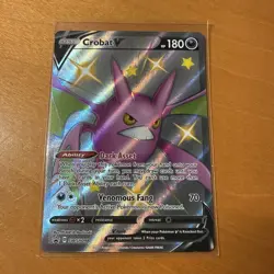 Crobat VMAX (Shiny) - SWSH099 Sword & Shield Promo Near Mint Pokemon TCG - Image 1