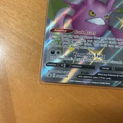 Crobat VMAX (Shiny) - SWSH099 Sword & Shield Promo Near Mint Pokemon TCG - Image 2