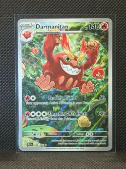 Pokemon Black Bolt - Darmanitan 098/086 Illustration Rare Holo - Image 1
