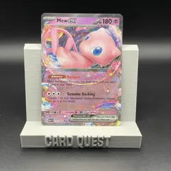 Pokemon TCG Mew ex 151/165 SV: Scarlet & Violet 151 Holo Double Rare NM - Image 1