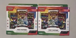 Pokemon First Partner Illustration Collection Series 2 Lot Of 2 Boxes 🔥 - Image 1