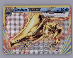 Clawitzer BREAK 35/114 Rare BREAK XY - Steam Siege Pokemon TCG 5ban Graphics - Image 1