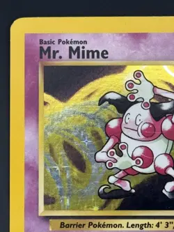Mr. Mime 06/64 - Vintage Pokemon Jungle Set - Holo Unlimited - MP+ - Image 3