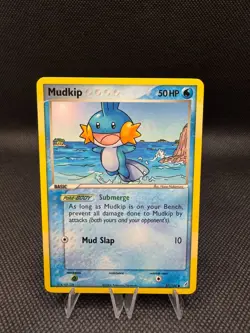Pokemon Mudkip - 57/100 Crystal Guardians Common LP+ - Image 1
