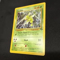 Pokemon Scyther 26/64 - 1999 Jungle Non-Holo Rare - LP Vintage WotC - Image 3