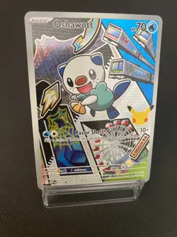 Pokemon FIRST PARTNER ILLUSTRATION SERIES 2 Unova Gen 5 SNIVY / TEPIG / OSHAWOTT - Image 4