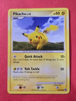 2008 Pokemon Diamond and Pearl Majestic Dawn #70 Pikachu, C, NF/H, cd9 - Image 1