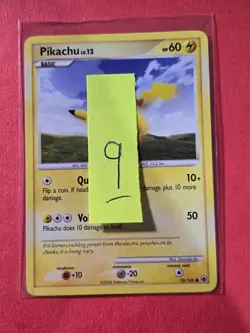 2008 Pokemon Diamond and Pearl Majestic Dawn #70 Pikachu, C, NF/H, cd9 - Image 3