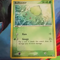 Nintendo Bulbasaur 55/112 FireRed & LeafGreen 2004 English Unlimited 50 HP - Image 1