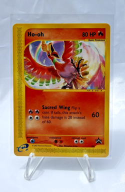 Ho-oh Black Star Promo WoTC 52/53 LP Pokemon TCG E-Reader 2002 - Image 1
