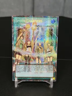 YUGIOH BLGG-EN145 Spirit Charmers Extended Art Starlight Rare 1st Edition - NM - Image 2