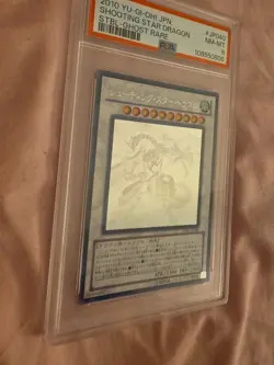 Yugioh Shooting Star Dragon STBL-JP040 Ghost Rare PSA 8 - Image 1