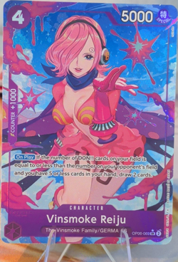 One Piece Vinsmoke Reiju OP06 alt art - Image 1