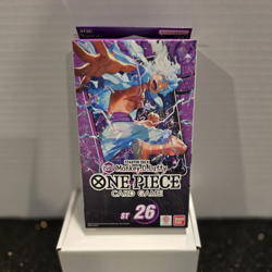 One Piece TCG ST-26 Monkey D. Luffy Purple/Black Starter Deck English - Image 1