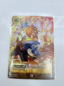 Disney Lorcana Fabled Beast Gracious Prince Enchanted 224/204 - Image 2