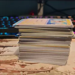 Pokemon Trading Card Game Bulk Lot – Mixed Standard Size Cards, 400+ - Image 1