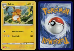 Raichu 009/034 Trading Card Game Classic CL Holo Classic Collection Pokemon NM - Image 3