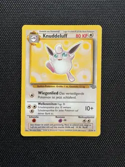 Pokemon Karte Knuddeluff 32/64 Dschungel Set Deutsch Good - Image 1