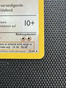 Pokemon Karte Knuddeluff 32/64 Dschungel Set Deutsch Good - Image 3