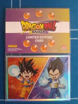 Limited Edition Card N.2 DRAGON BALL DAIMA TRADING CARD COLLECTION PANINI 2026 - Image 1
