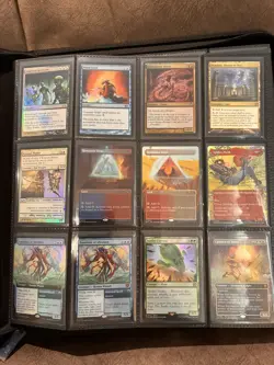 Magic the gathering cards collection folder binder MTG - 462 cards mixed sets - Image 1