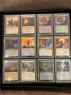 Magic the gathering cards collection folder binder MTG - 462 cards mixed sets - Image 5