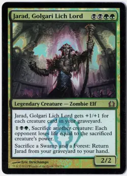 MTG *Jarad, Golgari Lich Lord Foil X1* (MP) 174 Return to Ravnica Magic - Image 1