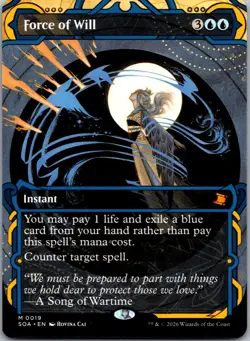 Secrets of Strixhaven: Mystical Archive #19 Force of Will - Image 1