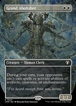 Light Play x 1 Grand Abolisher - Borderless Commander Masters Variants - Image 1