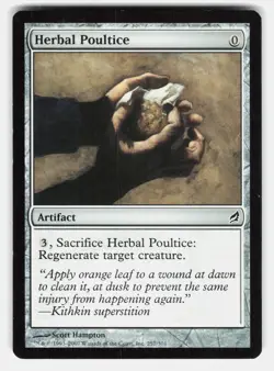 HERBAL POULTICE - Magic: The Gathering - Hampton LP - Image 1