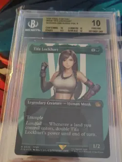 Tifa Lockhart (Borderless) (Surge Foil) Final Fantasy Foil - Image 1
