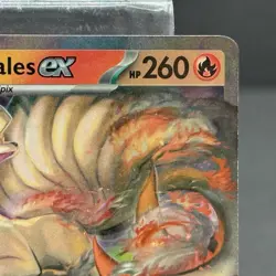 Pokemon Ninetales ex Card #038/165 MEW 151 English NM - Image 3