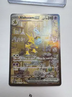 Celebi V 245/264 | Alakazam EX 201/165 POKEMON Card LOT - Image 4