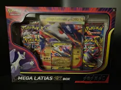 Pokemon TCG: Mega Evolution Mega Latias Ex Collection Box New Factory Sealed - Image 1