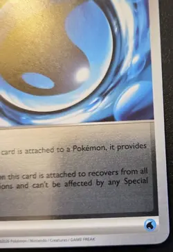 Bubbly Water Energy 084/086 Reverse Holo Rare Chaos Rising Pokemon TCG - Image 5