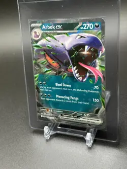Pokemon MEW Card SV151 - Arbok ex Cosmos Holo 024/165 - Image 1