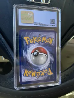 Pokemon TCG Hitmonlee 1st Edition Holo Rare Fossil 7/62 1999 CGC 8.5 - Image 2