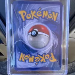 Pokemon TCG Hitmonlee 1st Edition Holo Rare Fossil 7/62 1999 CGC 8.5 - Image 3