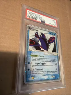 Pokemon 2006 Black Star Promos #037 Kyogre EX-Holo PSA 5 EX - Image 3
