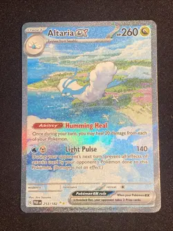 Altaria ex 253/182 SIR SV04 Paradox Rift Pokemon Card NM Full Art Sasumo - Image 1