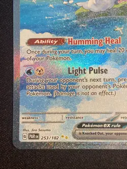 Altaria ex 253/182 SIR SV04 Paradox Rift Pokemon Card NM Full Art Sasumo - Image 3