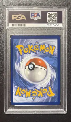 2025 POKEMON WHT EN-WHITE FLARE BLACK WHITE RARE #172 VICTINI PSA 9 - Image 2