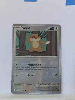 NM - Patrat - 072/086 - Master Ball - White Flare - Pokemon Card TCG - Image 1